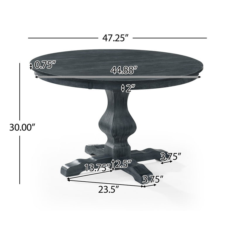 Round Dining Table (2 Boxs), photo 2 of 7