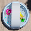 141.73in x 29.92in Outdoor Inflatable Swimming Pool by HouseOfZazla