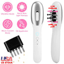 Scalp Massage Comb with Red & Blue Light Therapy by LJGDeals