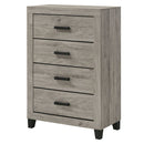Mari - Chest - Light Gray Finish by Unique Piece Furniture