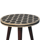 Inlay Bone Tripod Stool - Honey Caramel by HouseOfZazla