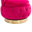 360 Degree Swivel Cuddle Barrel Accent Storage Chairs, Round Armchairs with Wide Upholstered, Fluffy Velvet Fabric Chair for Living Room, Bedroom, Office, Waiting Rooms