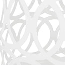 Outdoor Metal Large End Table, Modern Design by HouseOfZazla