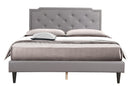 Button Tufted Bed Charming For Cozy Spaces by Unique Piece Furniture