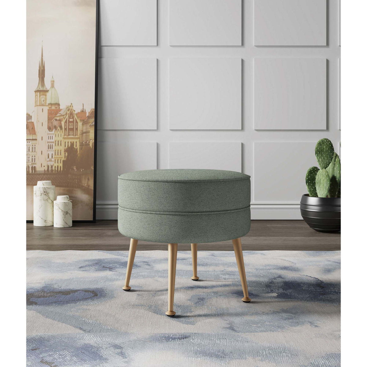Bailey - Upholstered Accent Ottoman, photo 23 of 37