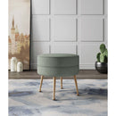 Bailey - Upholstered Accent Ottoman by HouseOfZazla