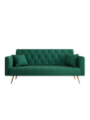 71" Convertible Double Folding Living Room Sofa Bed