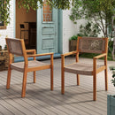 Braided Dining Chair - Set of 2