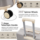 3 Piece Lightweight ABS Luggage Set