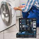 Combined Maintenance Tool Suitcase 247 Pieces Of Basic Home Maintenance Tool Set General Machinery Tool Set - Blue by HouseOfZazla