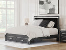 Zuraleus - Upholstered Panel Platform Storage Bed by Unique Piece Furniture