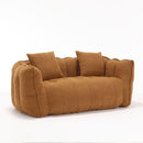 Cozy Beanbag Chair With High Resilience Foam Core For 2 by HouseOfZazla