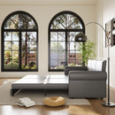 Chesterfield Sofa & Pull Out Bed