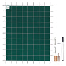Pool Safety Cover Fits 20 x 38 ft Rectangle Inground Pools by HouseOfZazla