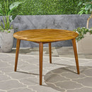 Outdoor Dining Set – Acacia Wood Stamford Table & Wicker Chairs