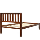 Platform Bed With Headboard, Footboard, Slat Support by HouseOfZazla
