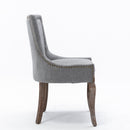 Ultra - Side Dining Chair, Nail Head (Set of 2) by Unique Piece Furniture