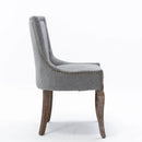 Ultra - Side Dining Chair, Nail Head (Set of 2) by Unique Piece Furniture