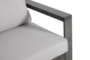 Walsh 4-Piece Aluminum Firepit Sofa Set