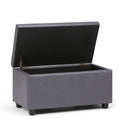 Cosmopolitan - Upholstered Storage Ottoman by HouseOfZazla