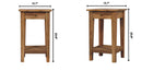 Rope 1 Drawer Table by HouseOfZazla
