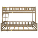Bunk Bed With Ladder And Guardrails by HouseOfZazla