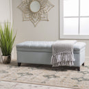 Juliana Storage Ottoman With Birch Legs by HouseOfZazla