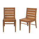 Outdoor Acacia Wood Dining Chair (Set of 2) by HouseOfZazla
