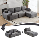 Compressed Sofa, Large Sectional Couches For Living Room by Unique Piece Furniture