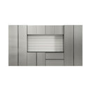 Nova Series - Garage Cabinet Set A With Soft Closing Doors - Metallic Gray by HouseOfZazla