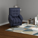 Velour - Power Lift Chair - Blue by HouseOfZazla