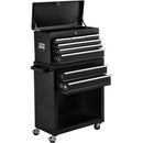 High Capacity Rolling Tool Chest with Wheels and Drawers, 8-Drawer Tool Storage Cabinet