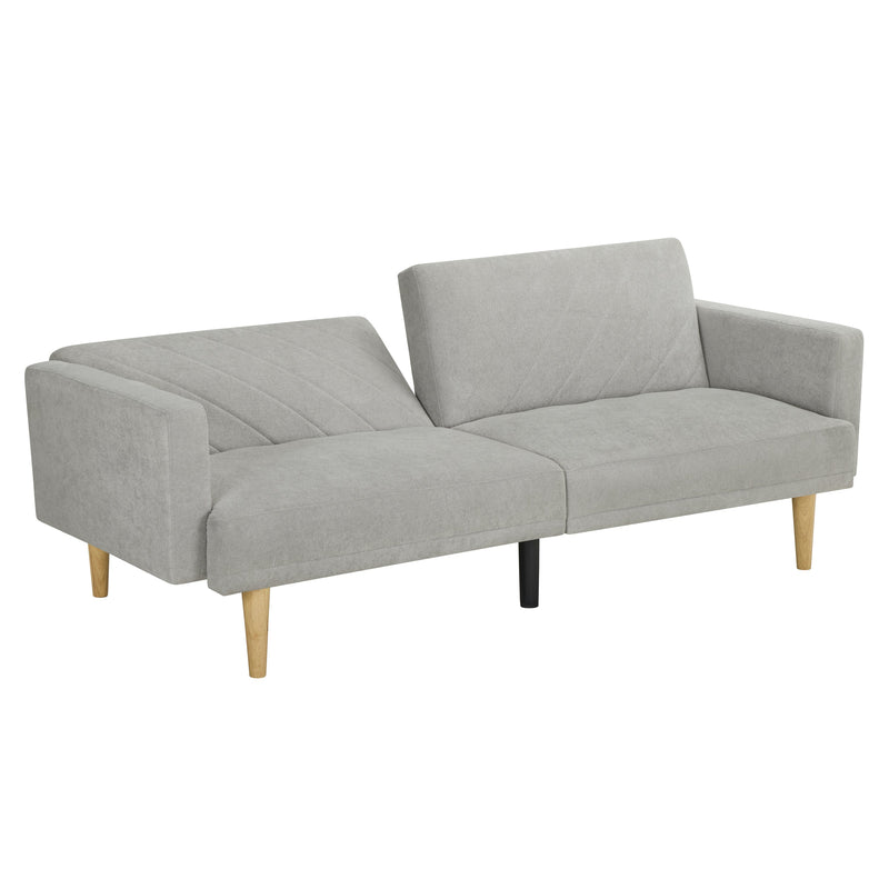 Walker Edison | Velvet Loveseat Futon Sofa Bed