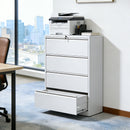 Lateral File Cabinet, Locking Heavy Duty, Anti-Tip Safety Interlock, Vertical Storage For Letter/Legal/A4 Files by Unique Piece Furniture