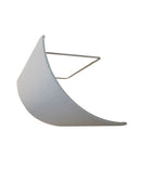 Moderne Vanity Light Cover Conversion Kit, 32"W White Textured Fabric Shade - DIY Upgrades Hollywood Lights (No Wiring)