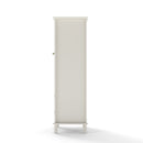Minimalism Buffet Cabinet With Glass Doors And Double Drawer by HouseOfZazla