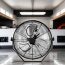 High Velocity 3 Speed Air Circulator Metal Wall Mount Fan by HouseOfZazla