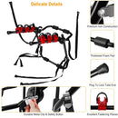 Car Bicycle Stand Rack 132LBS Load Hitch 3-Bike Auto Rear Carrier Mount Fit For Sedans Hatchback Car SUV