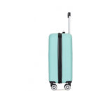 2Piece Luggage Sets ABS Lightweight Suitcase, Spinner Wheels, (20/14) LIGHT BLUE