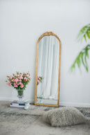Wood Floor Mirror, Full Body Mirror Dressing Make Up Mirror For Bathroom by Unique Piece Furniture