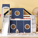 Loft Bed With Tent And Tower by HouseOfZazla