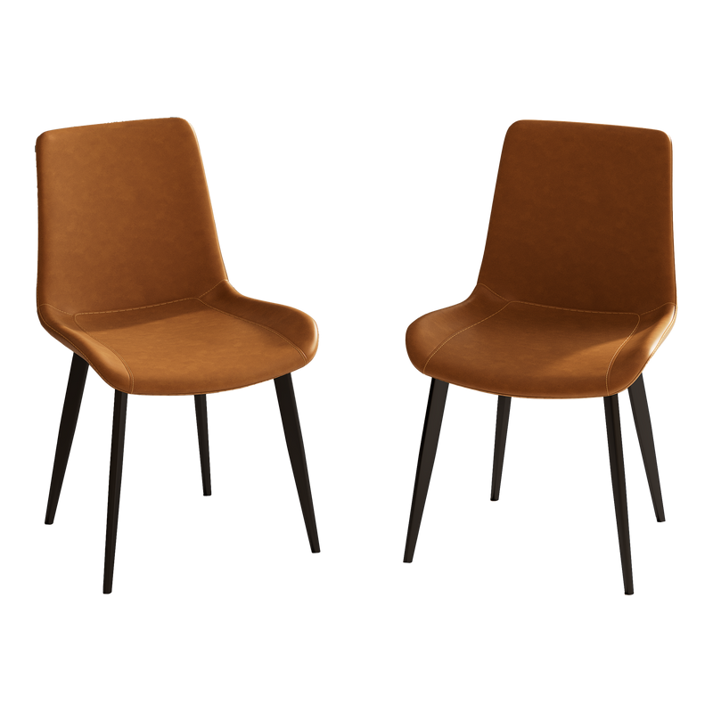 Round Modern Dinning Table 31.5 inches Bistro Table Tulip Table with Faux Marble top,Easy Assemble,Sturdy Metal Frame Diameter With 2 Dining Chairs