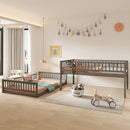 Bunk Bed With Ladder And Guardrails by HouseOfZazla