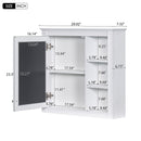 Wall Mounted Medicine Cabinet With Mirror and 3 Open Shelves by HouseOfZazla
