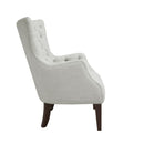 Hannah - Button Tufted Wing Chair by HouseOfZazla
