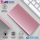 20000mAh Power Bank Ultra-thin External Battery Pack Phone Charger Dual USB Ports