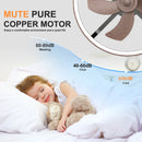 20.5" Rustic LED Ceiling Fan with Remote & APP Control by HouseOfZazla