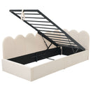 Upholstered Daybed With Metal Slatted Base by HouseOfZazla