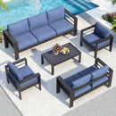 Outdoor Patio Set, All-Weather With Thick Cushions by HouseOfZazla