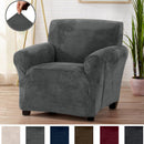 Velvet Stretch Slipcover - Gale Collection by Great Bay Home